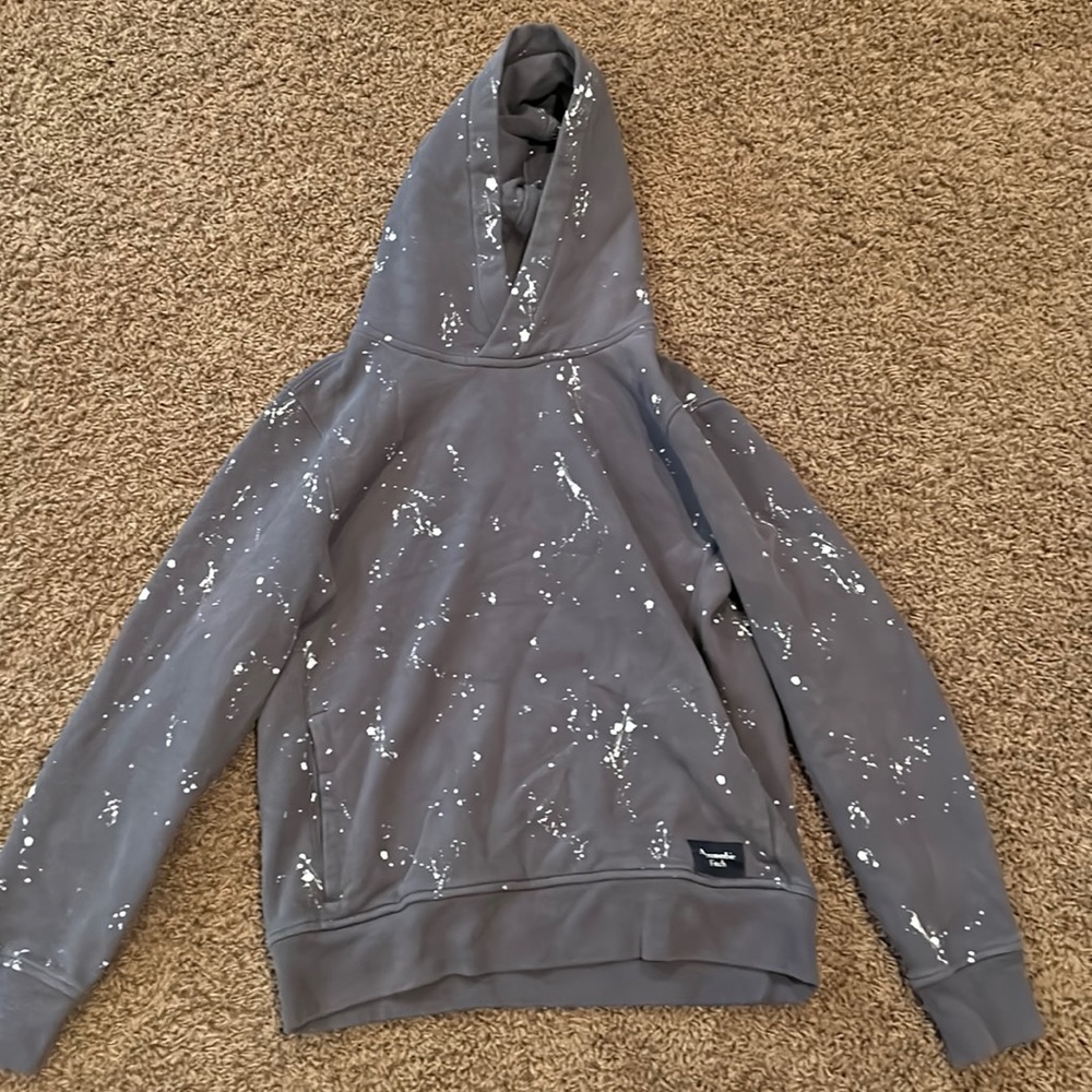 Gray under Abercrombie with whites dots